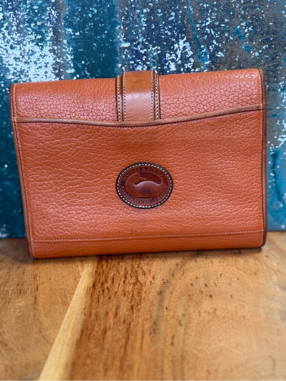 Dooney & Bourke Rare Collectible 1980s/1990s All-Weather Leather Organizer - Picture 5 of 15